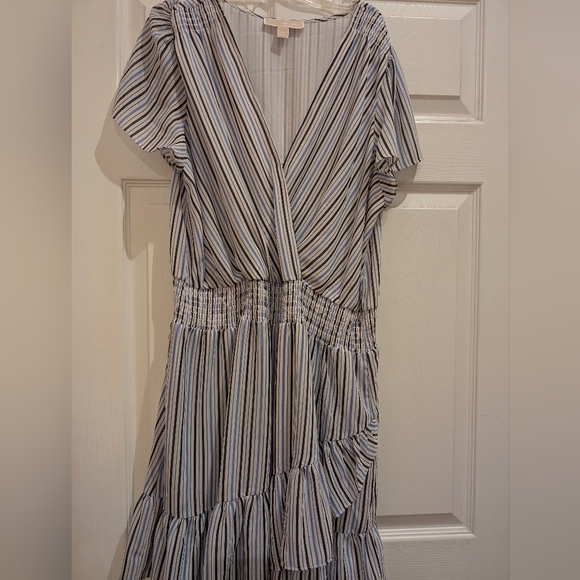 Michael Kors Dresses & Skirts - Michael kors Spring/ summer dress               Striped Georgette Dress
